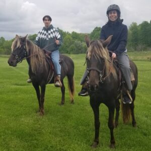 Ricky and friend Christin