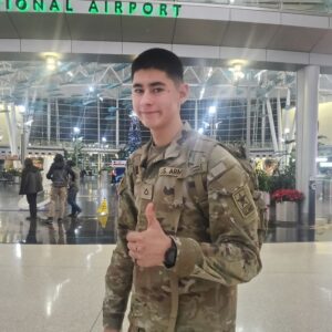 Caelan departing after leave