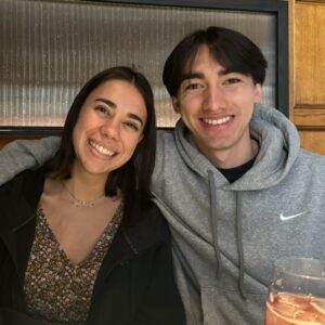 Ricky and friend Christin